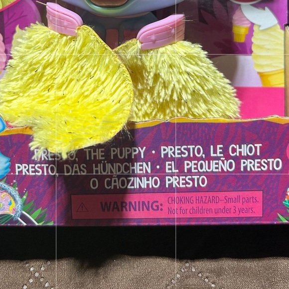 NWT-Presto the Puppy - Blue and Yellow Interactive Pet - Picture 3 of 4